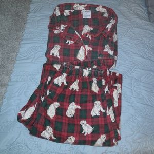 Alsy Flannel Pijamas "Puppys" 2 pcs Set